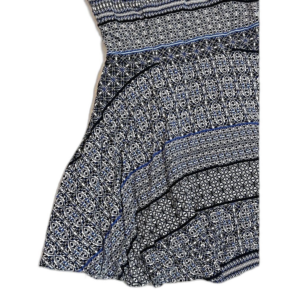 Aeropostale Lightweight Blue and Black Patterned Women's Mini Dress Size Small - Picture 2 of 12